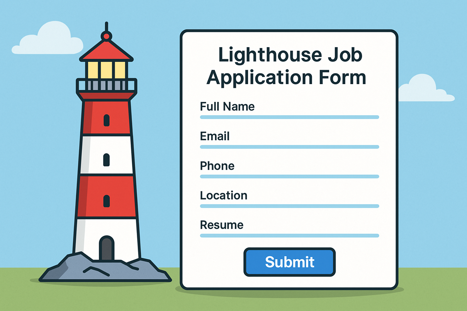 Lighthouse Job Application Form