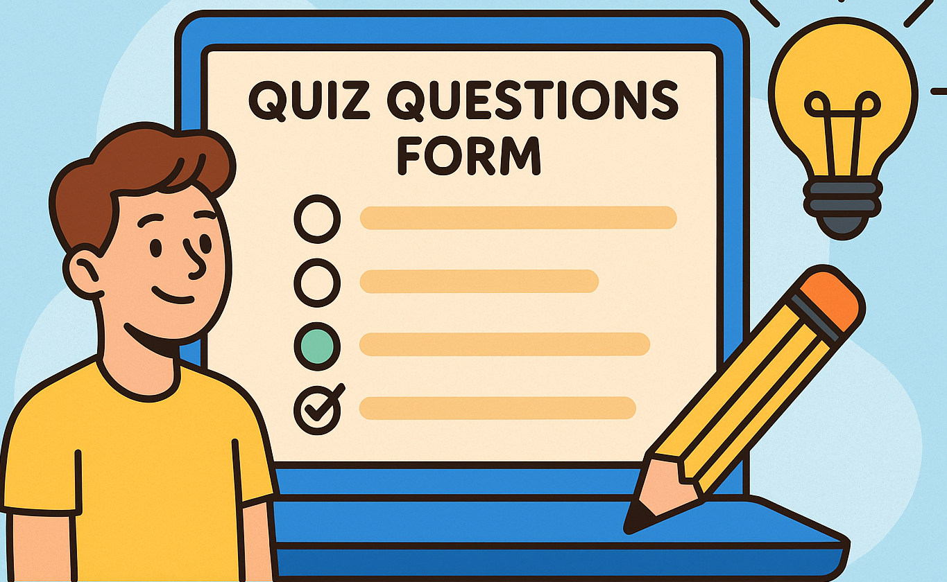 quiz questions form