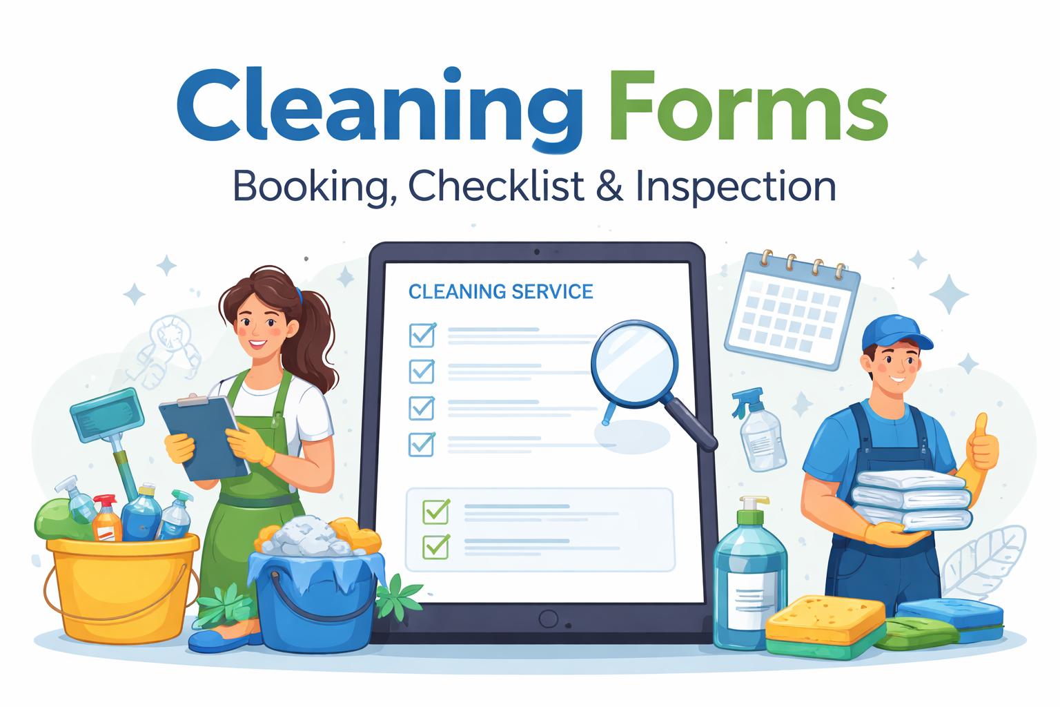 cleaning forms