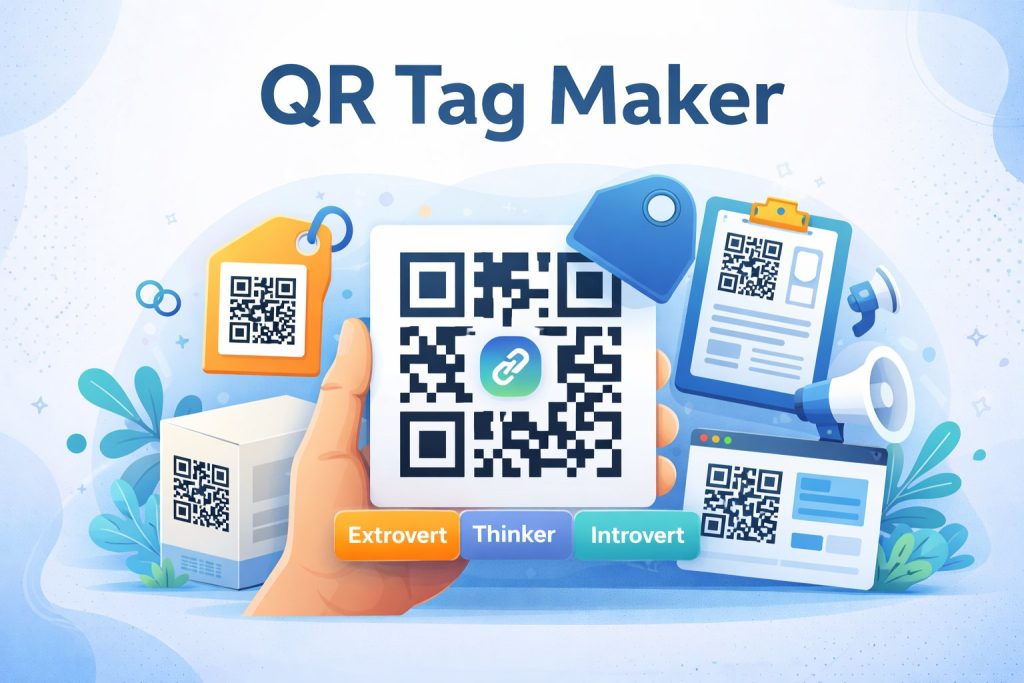 qr tag maker