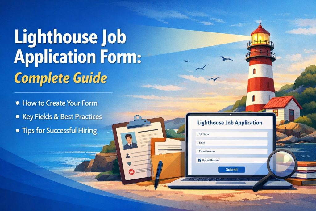 Lighthouse Job Application Form