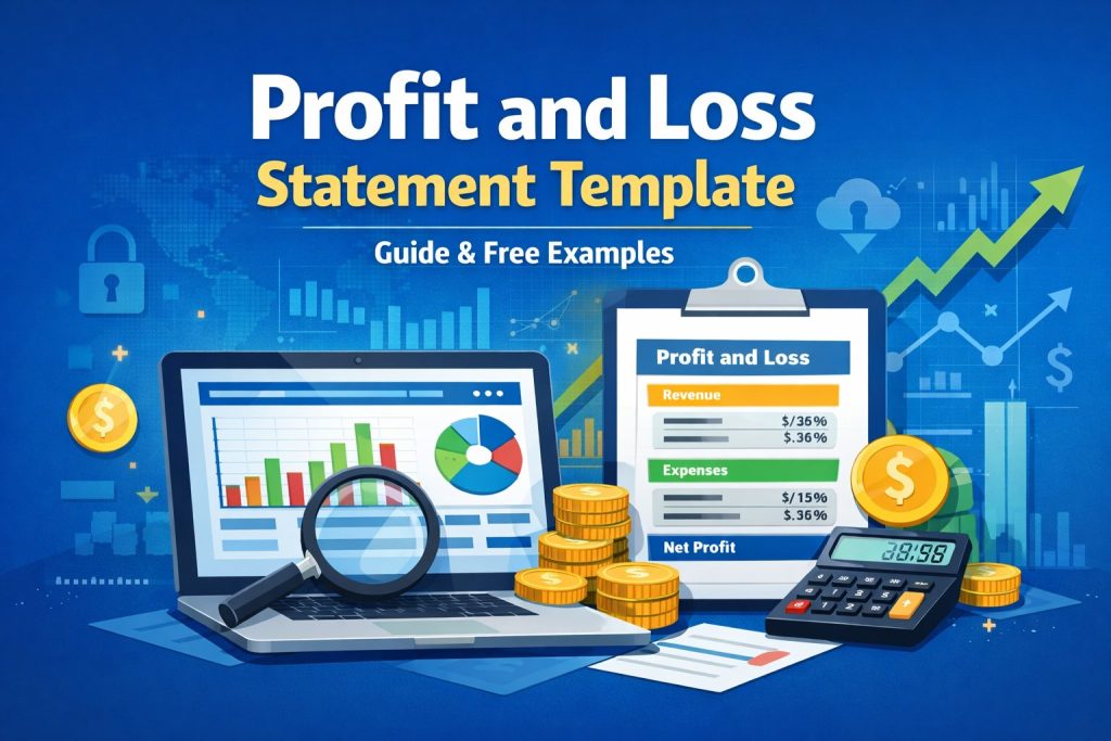 Profit and Loss Statement Template