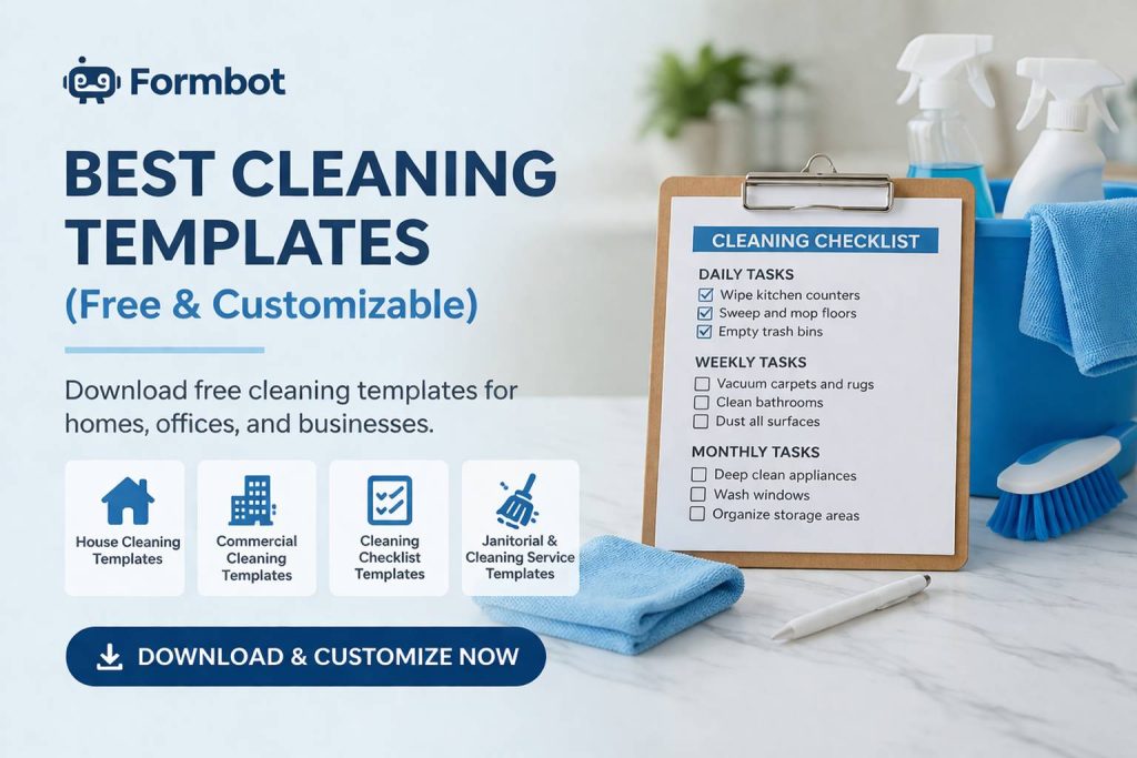 cleaning templates