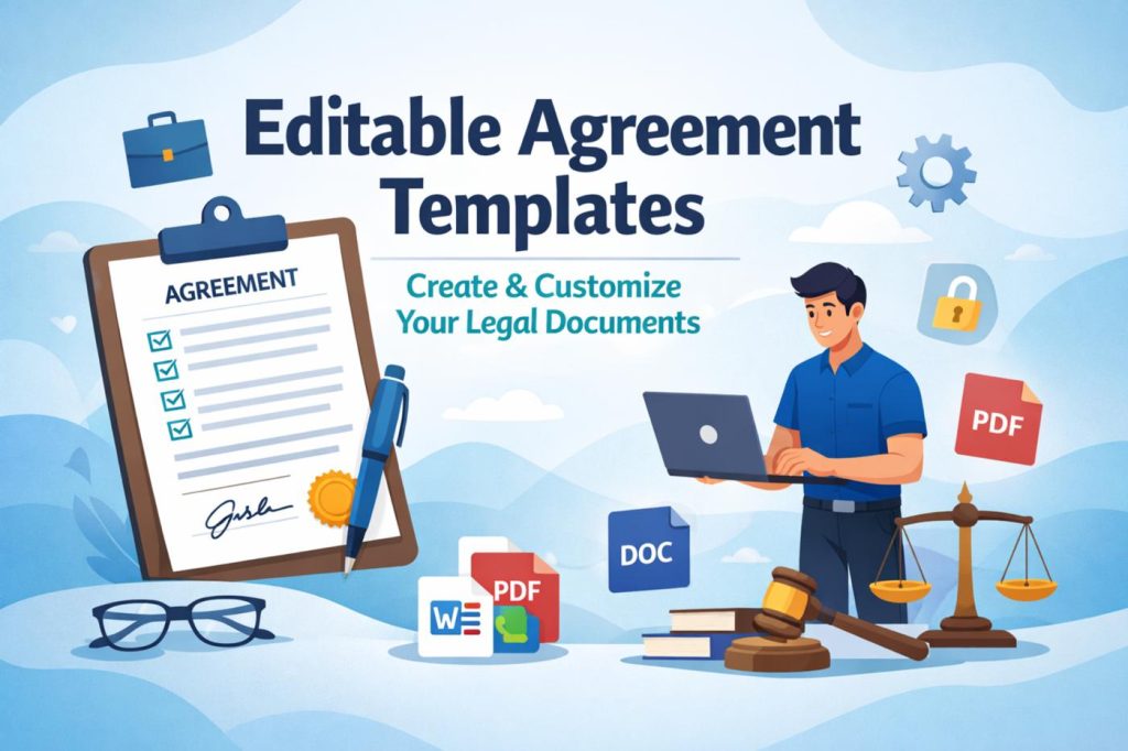 editable agreement template
