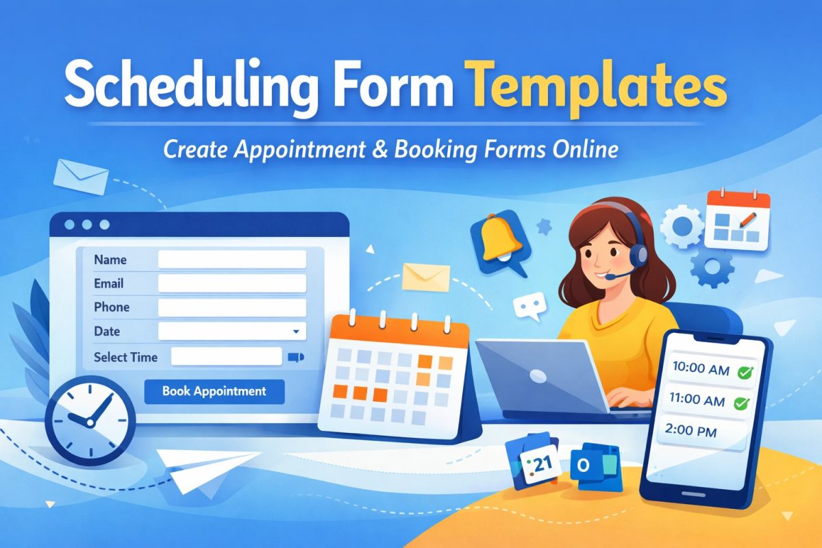 Scheduling Form Template | Free Online Appointment