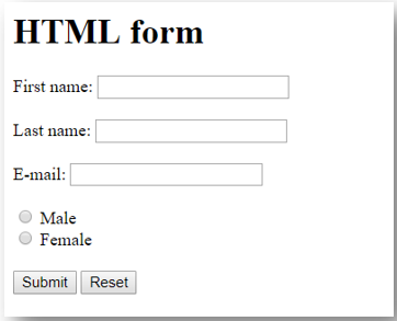 Form HTML