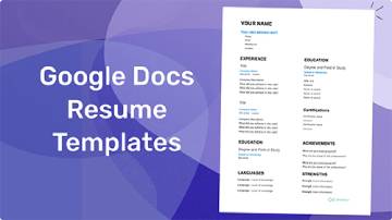 Free Google Docs Resume Templates