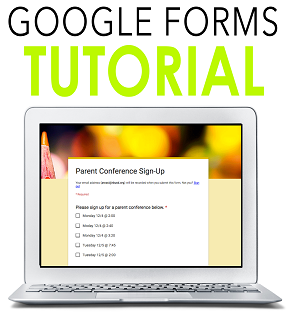 How to use Google Forms Tutorial