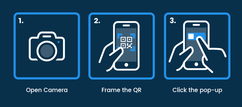  Open QR Code Scanner in my Phone