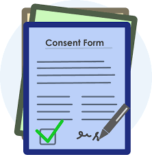 Template For Consent Form
